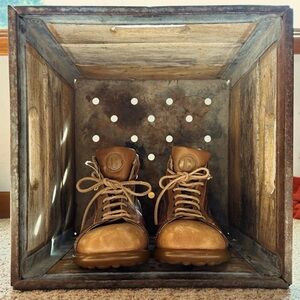 VINTAGE - Camper Boots (Authentic Portuguese leather) *good condition